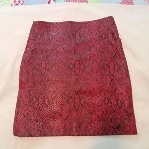 Snake skin Skirt